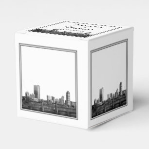 Boston Hochzeit in Urlaubsort Fevor Box Geschenkschachtel