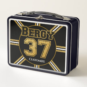 Boston Hockey Bergy 37 Metall Brotdose