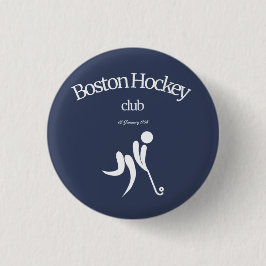 Boston Hockey Club T - Shirt Button