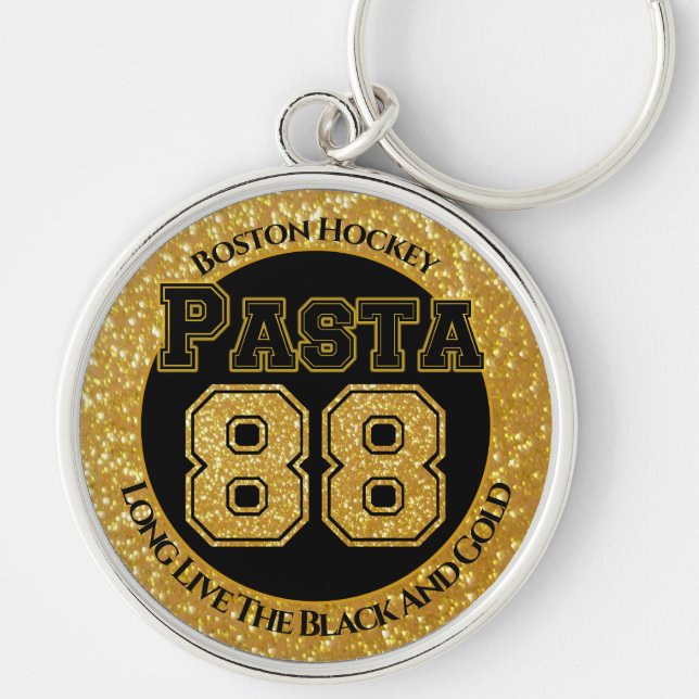 Boston Hockey Pasta 88 Schlüsselanhänger (Vorne)