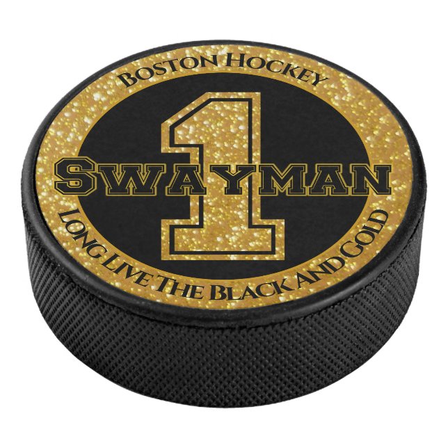 Boston Hockey Swayman 1 Eishockey Puck (3/4)