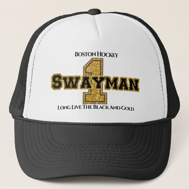 Boston Hockey Swayman 1 Truckerkappe (Vorderseite)
