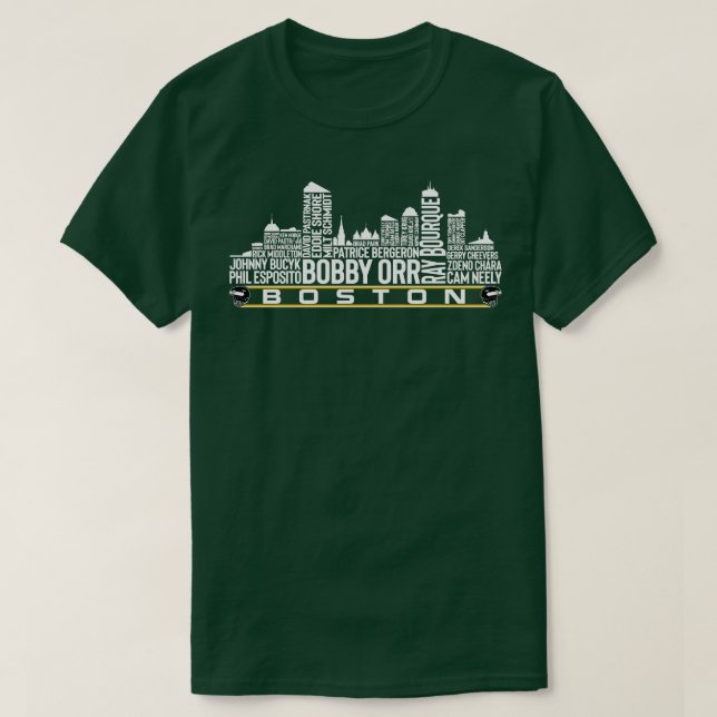 Boston Hockey Team All Time Legends Boston City Sk T-Shirt (Design vorne)
