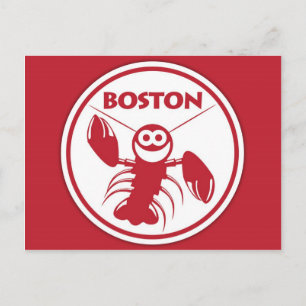 Boston Humster Postcard Postkarte