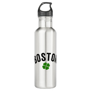 Boston Irish Kleeblatt Edelstahlflasche
