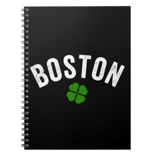 Boston Irish Kleeblatt Notizblock