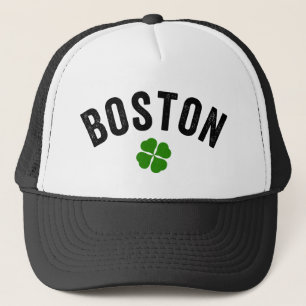 Boston Irish Kleeblatt Truckerkappe