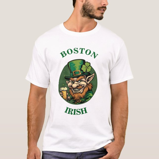 Boston Irish Pride T-Shirt (Vorderseite)