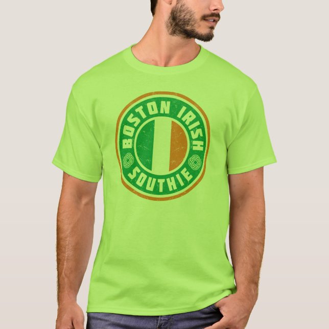 Boston Irish Southie T-Shirt (Vorderseite)
