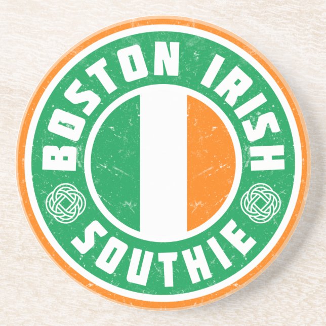 Boston Irish Southie Untersetzer (Vorne)
