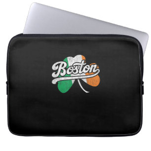 Boston Irish T - Shirt T - Shirt Laptopschutzhülle