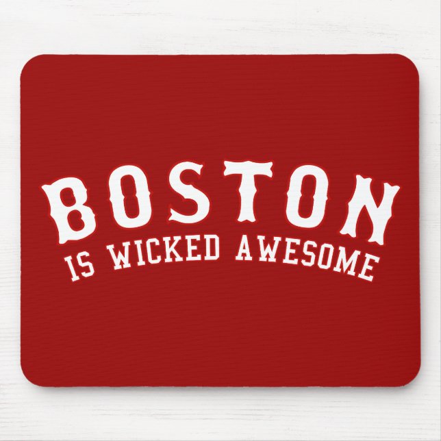 Boston ist böses fantastisches mousepad (Vorne)