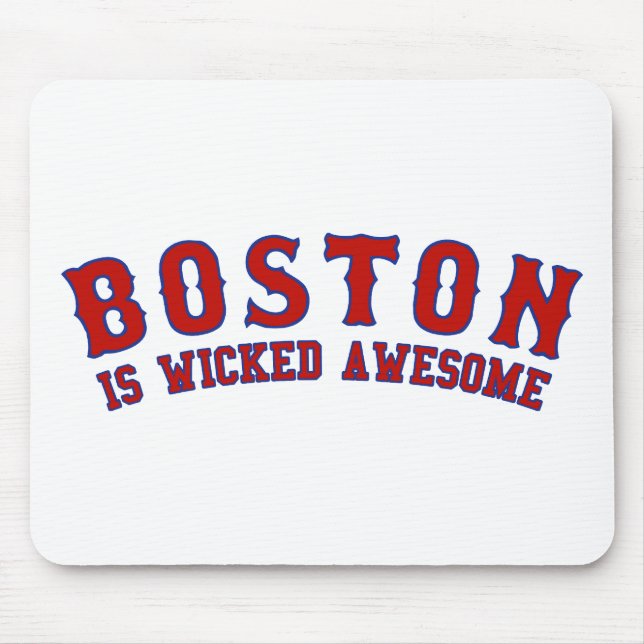 Boston ist böses fantastisches mousepad (Vorne)