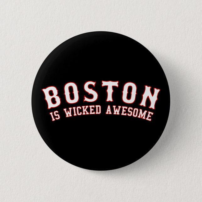 Boston ist Phantastisch verworren Button (Vorderseite)