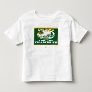 Boston-Könige Highway Brand Cranberry Label Kleinkind T-shirt