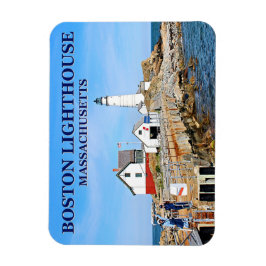 Boston Lighthouse, Massachusetts Flex Magnet
