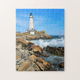 Boston Lighthouse, Massachusetts Puzzle