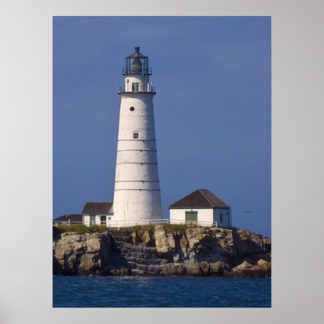 Boston Lighthouse Poster (Vorne)