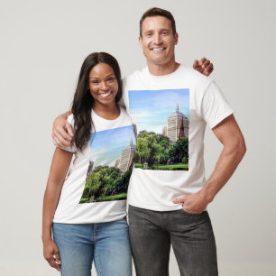 Boston MA - Ausblick vom Boston Public Garden T-Shirt