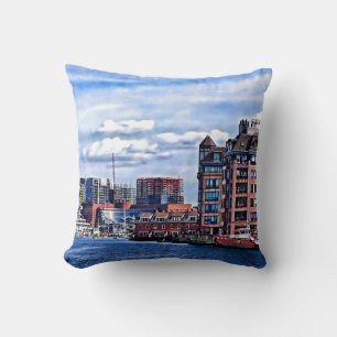Boston MA - Feuerlöschboot im inneren Hafen von Bo Kissen