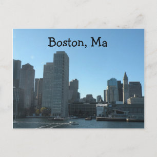 Boston MA Postcard Postkarte