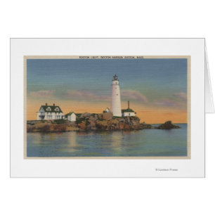 Boston, MABoston Lighthouse am Boston Hafen 2