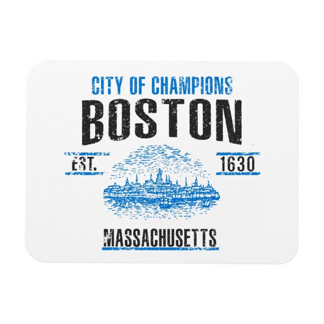Boston Magnet (Horizontal)
