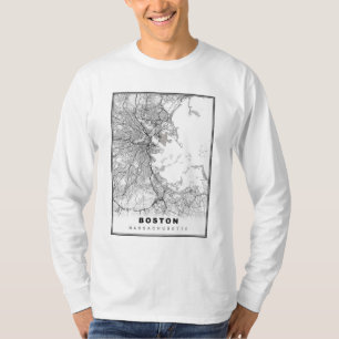 Boston Map T-Shirt
