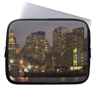 Boston, Masachusetts Skyline Laptopschutzhülle