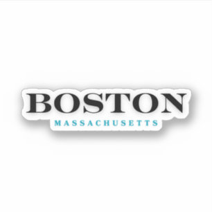 Boston Massachusetts Aufkleber