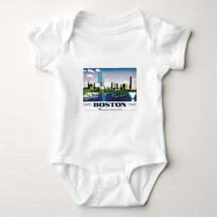 Boston, Massachusetts Baby Strampler