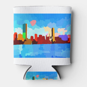Boston Massachusetts Charles River Skyline Dosenkühler