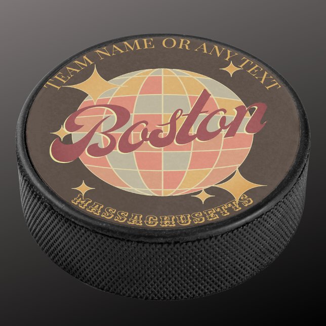 Boston Massachusetts City Eishockey Eishockey Puck (Von Creator hochgeladen)