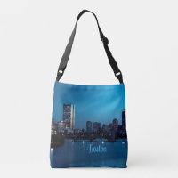 Boston Massachusetts City Skyline