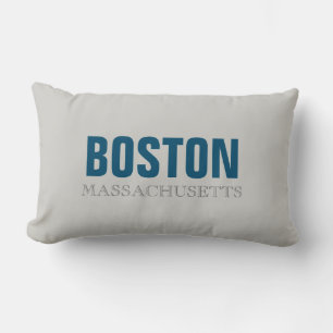 Boston Massachusetts City Throw Kissen