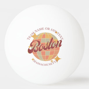 Boston Massachusetts City Tischtennis Club Tischtennisball