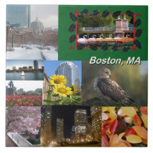 Boston, Massachusetts FotoCollage