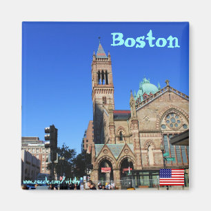 Boston Massachusetts Fotomagnet Magnet