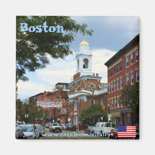 Boston Massachusetts Fotomagnet Magnet
