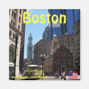 Boston Massachusetts Fotomagnet Magnet