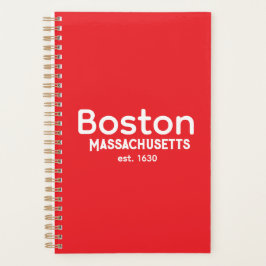 Boston, Massachusetts gegr. 1630 Planer