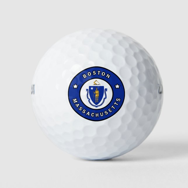 Boston Massachusetts Golfball (Vorderseite)