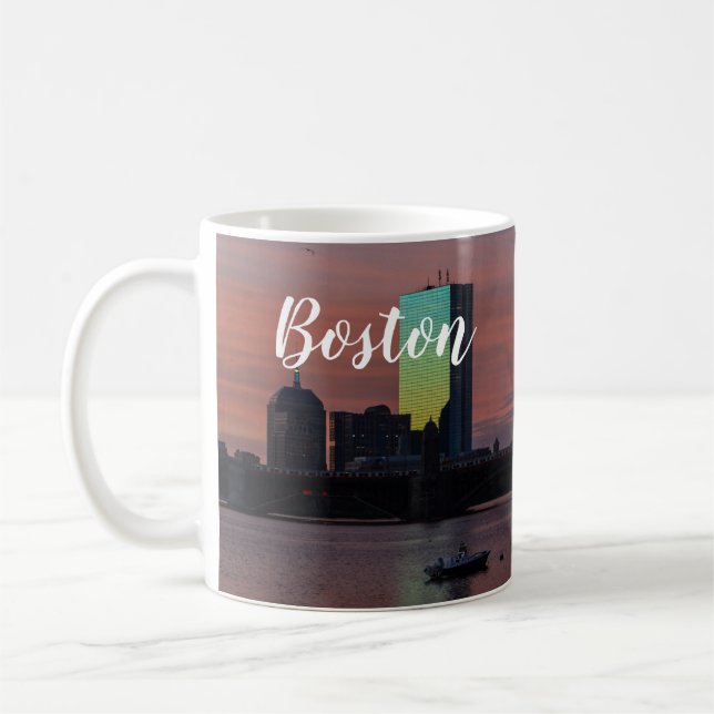 Boston Massachusetts Kaffeetasse (Links)