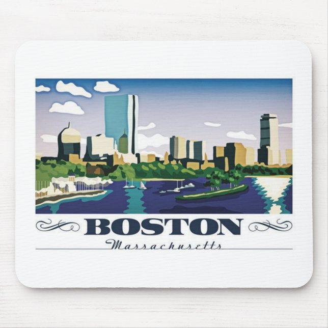 Boston, Massachusetts Mousepad (Vorne)