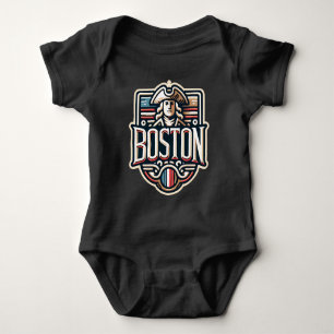 Boston Massachusetts Paul Revere Baby Strampler