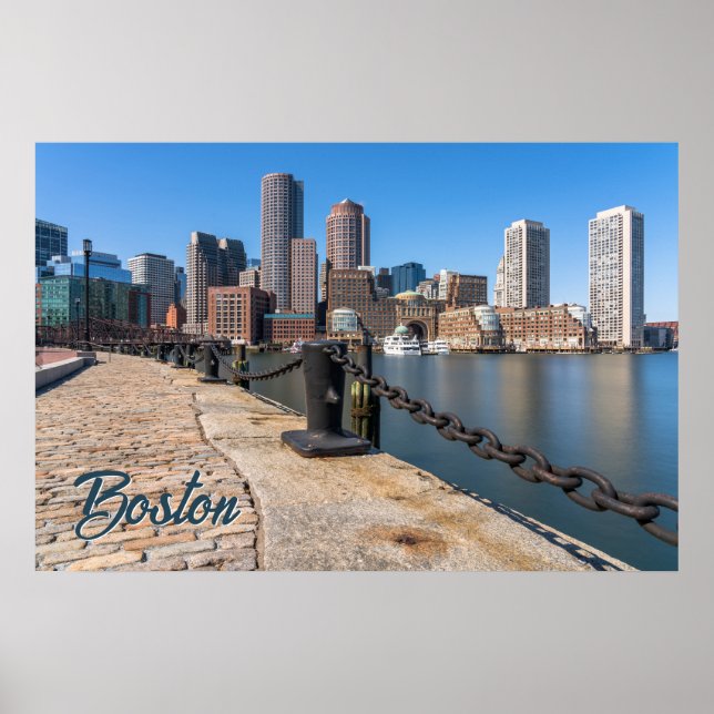 Boston Massachusetts Poster (Vorne)
