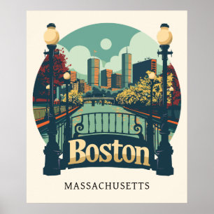 Boston Massachusetts Poster