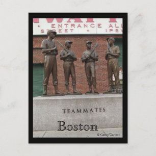 Boston, Massachusetts Postkarte