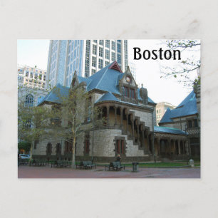 Boston Massachusetts Postkarte