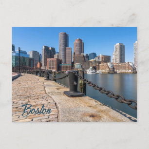 Boston Massachusetts Postkarte